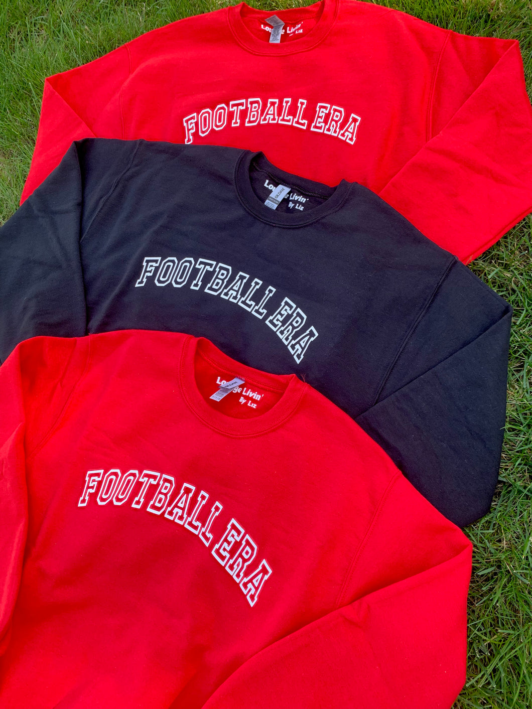 FOOTBALL ERA Crewneck - Black