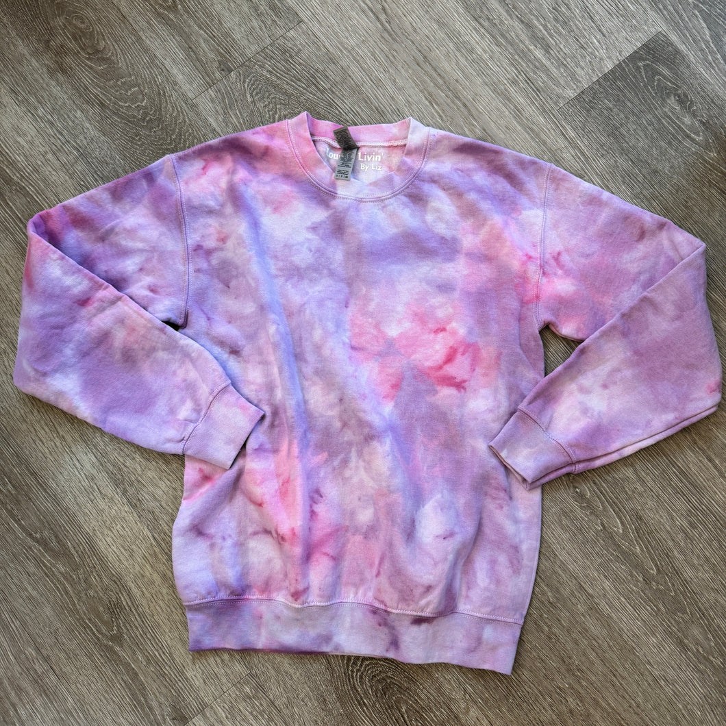 Pink & Purple Crewneck - Small