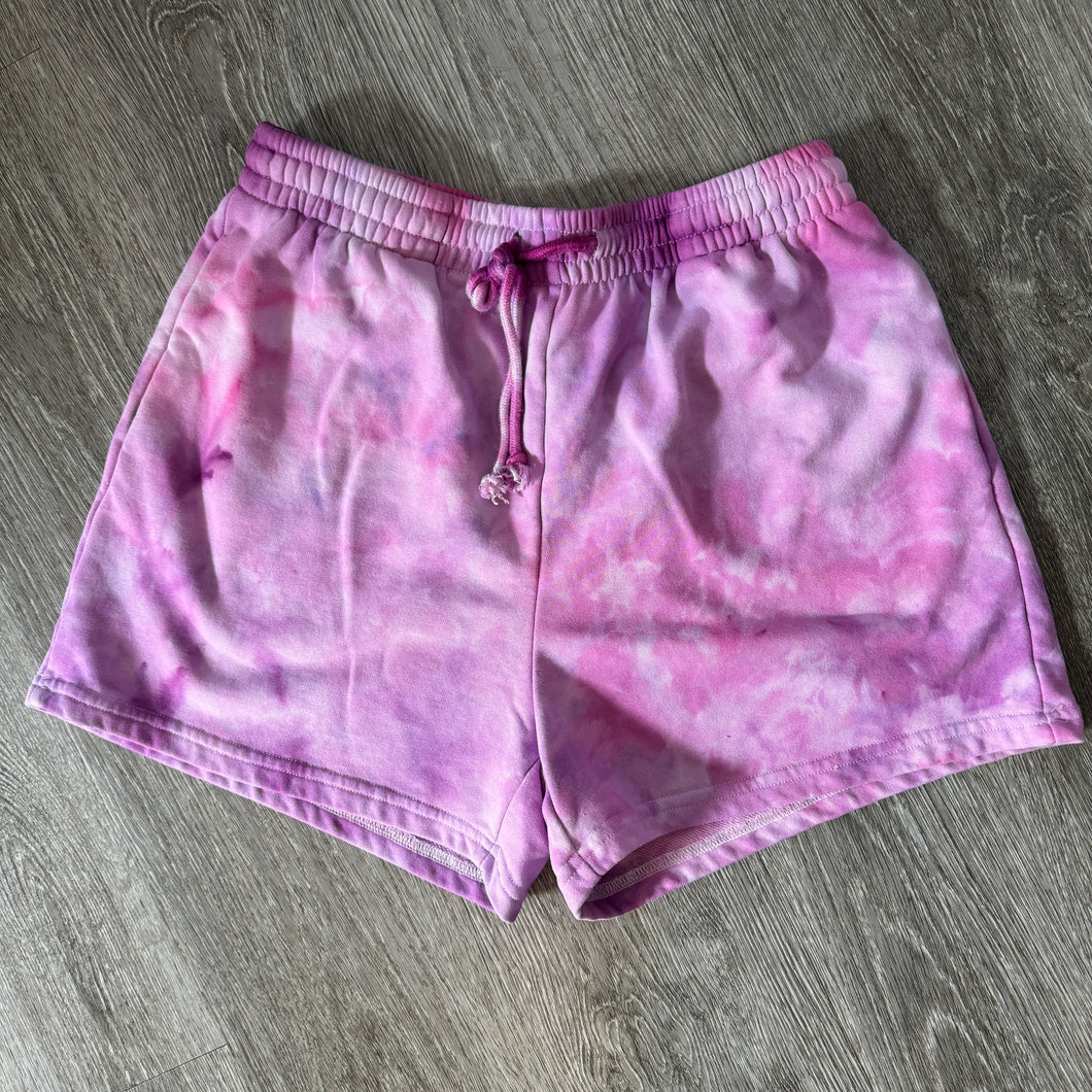 Light Purple & Pink High Waisted Shorts - Large