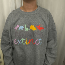 Load image into Gallery viewer, Make Bullying extinct Gray Crewneck - X-Large
