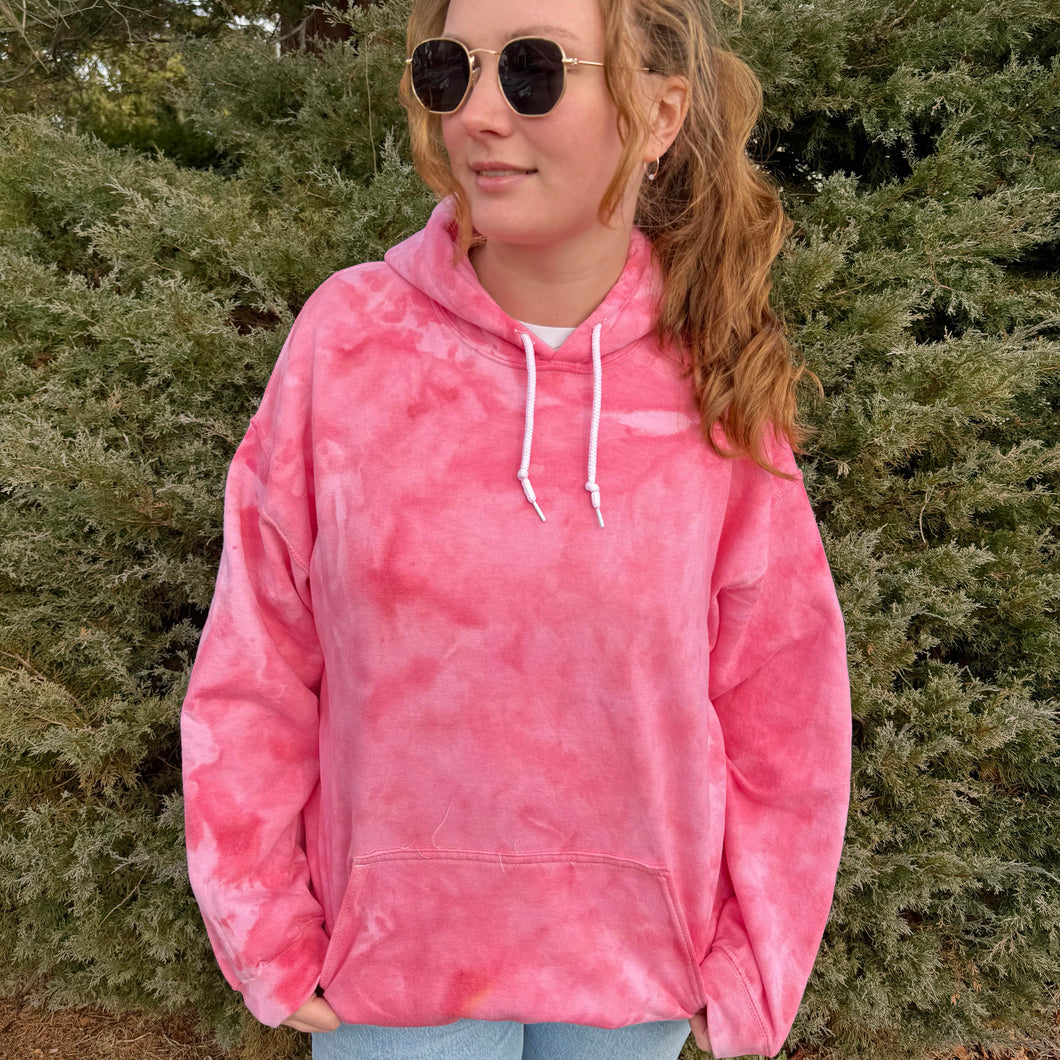 Pink Hoodie- X-Large