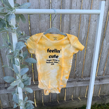 Load image into Gallery viewer, Feelin&#39; Cute Yellow Onesie
