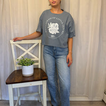 Load image into Gallery viewer, Tortured Poets Lyric Cropped Tee
