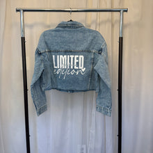 Load image into Gallery viewer, Limited Edition Short Jean Jacket
