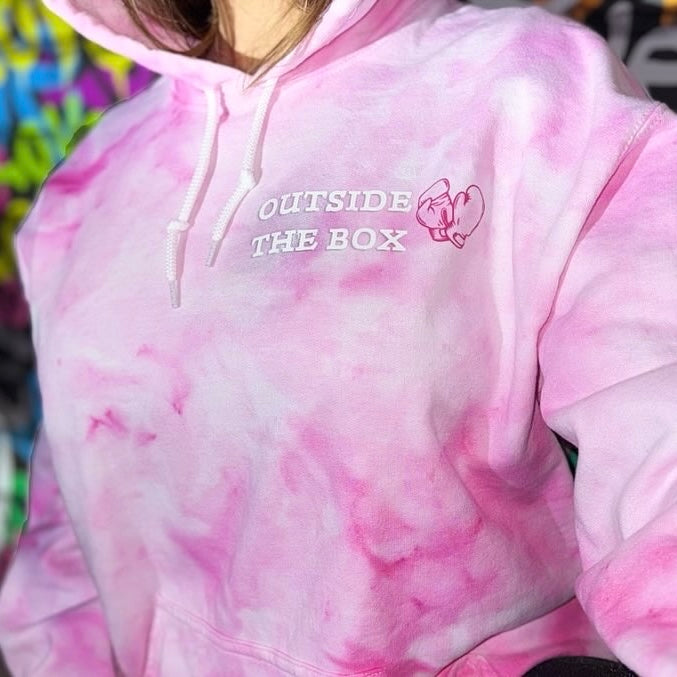 LIMITED EDITION Pink Outside the Box Hoodie